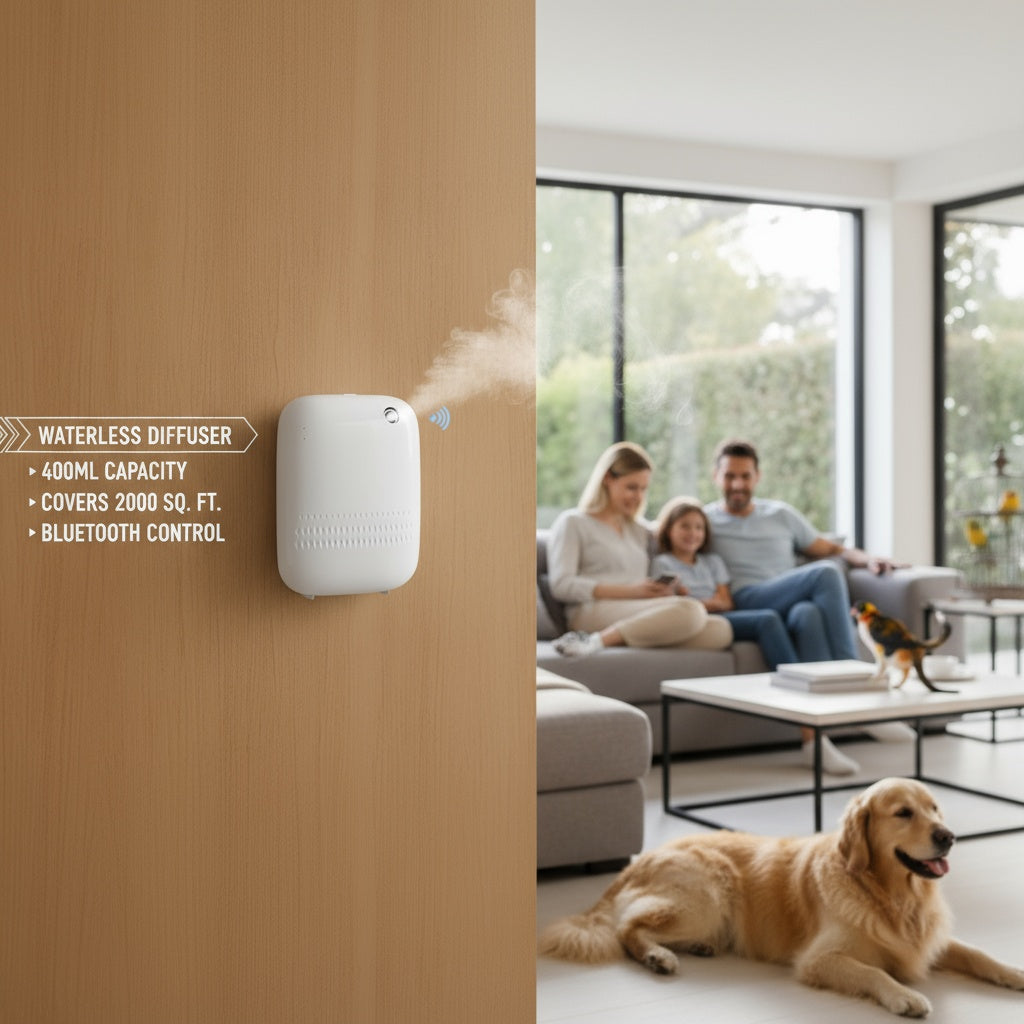 Villa Air  400mL Large Capacity,2000 ft² Coverage Scent Machine