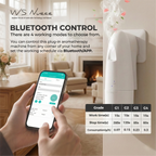 Plug in Waterless Diffuser for Home Fragrance – Up to 500 sq ft Scent Coverage – No Heat, No Water