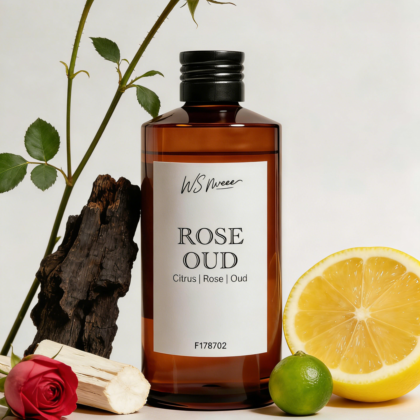# No.04｜Oud Rose ｜Oriental Woody Floral · Deep & Emotional