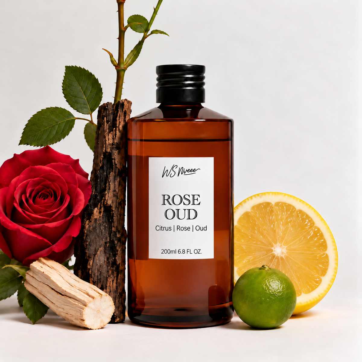# No.04｜Oud Rose ｜Oriental Woody Floral · Deep & Emotional