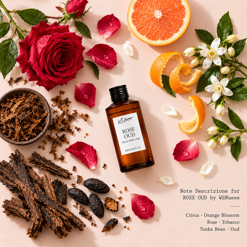 # No.04｜Oud Rose ｜Oriental Woody Floral · Deep & Emotional