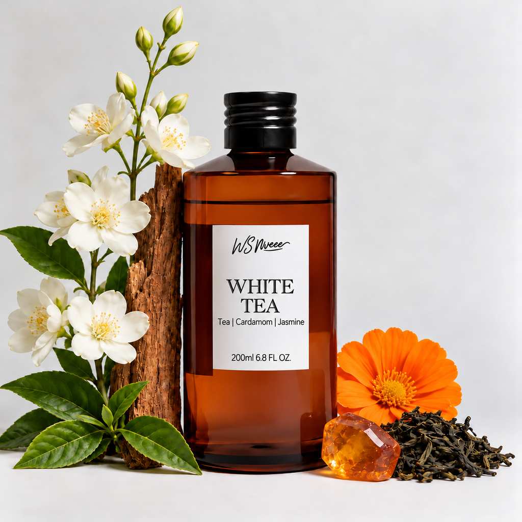 #No.03｜White Tea ｜Clean Woody Citrus · Pure & Timeless