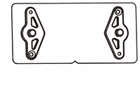 AE109 wall-mount bracket