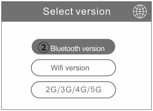 Select Bluetooth version